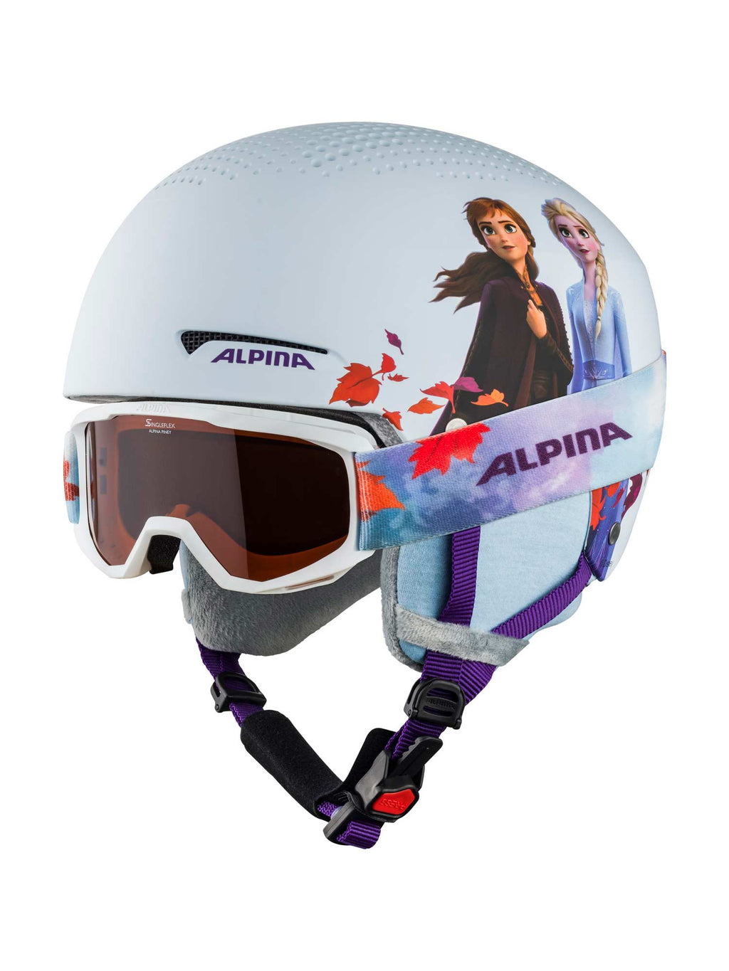 ALPINA Ски каска и маска ZUPO DISNEY