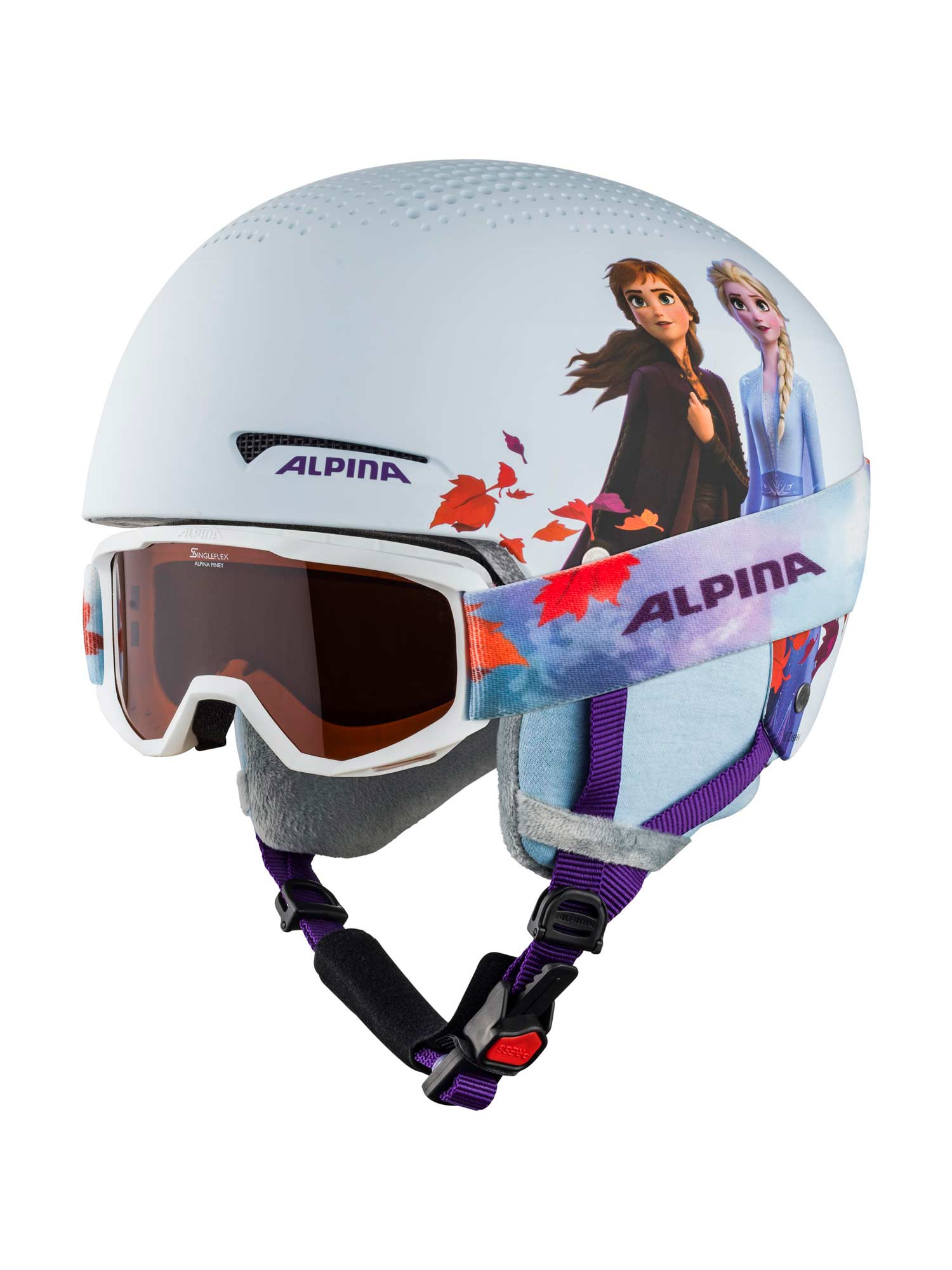 ALPINA Ски каска и маска ZUPO DISNEY