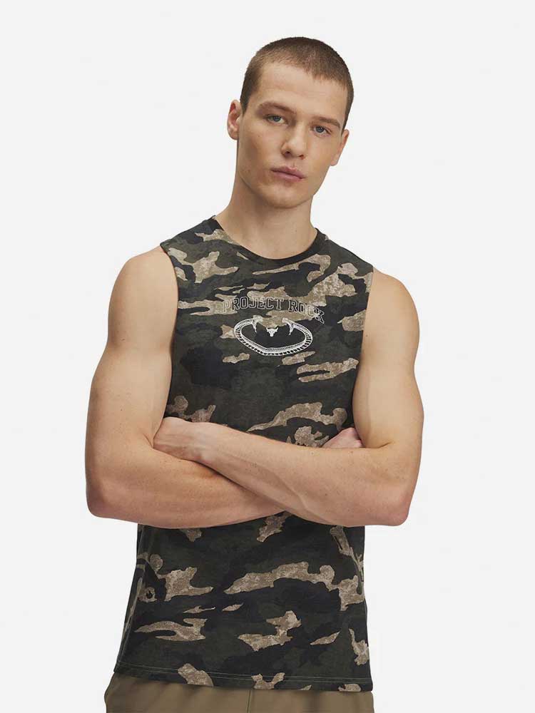 UNDER ARMOUR Потник Pjt Rck Camo Tank