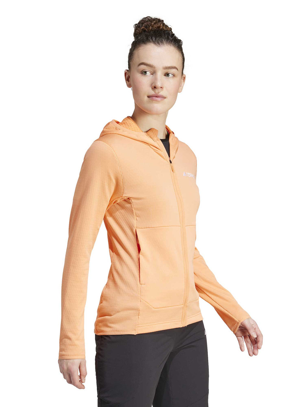 ADIDAS PERFORMANCE Суитшърт TERREX XPERIOR LIGHT FLEECE HOODED JACKET