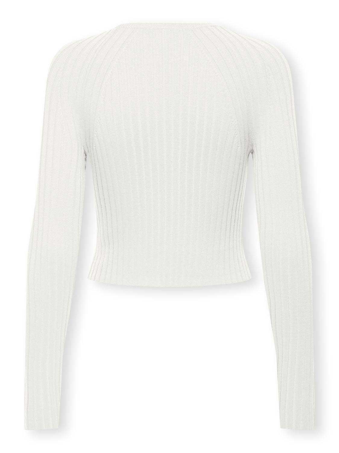ONLY Пуловер ONLMEDDI LS RIB CROP O-NECK CC KNT