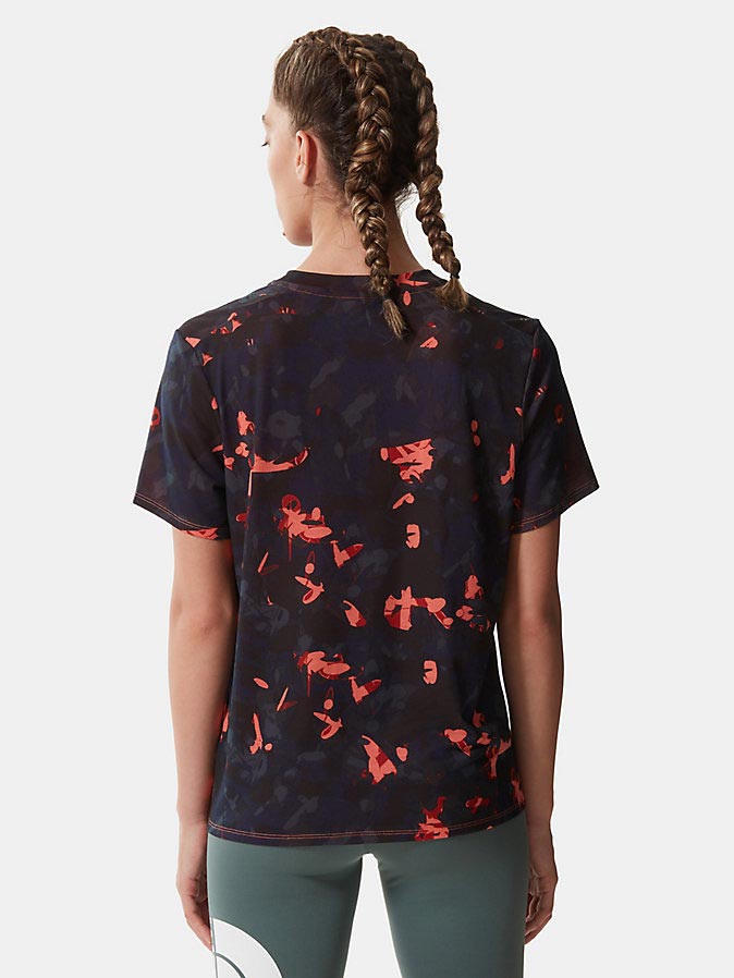 THE NORTH FACE Тениска W PRNT WNDR SS