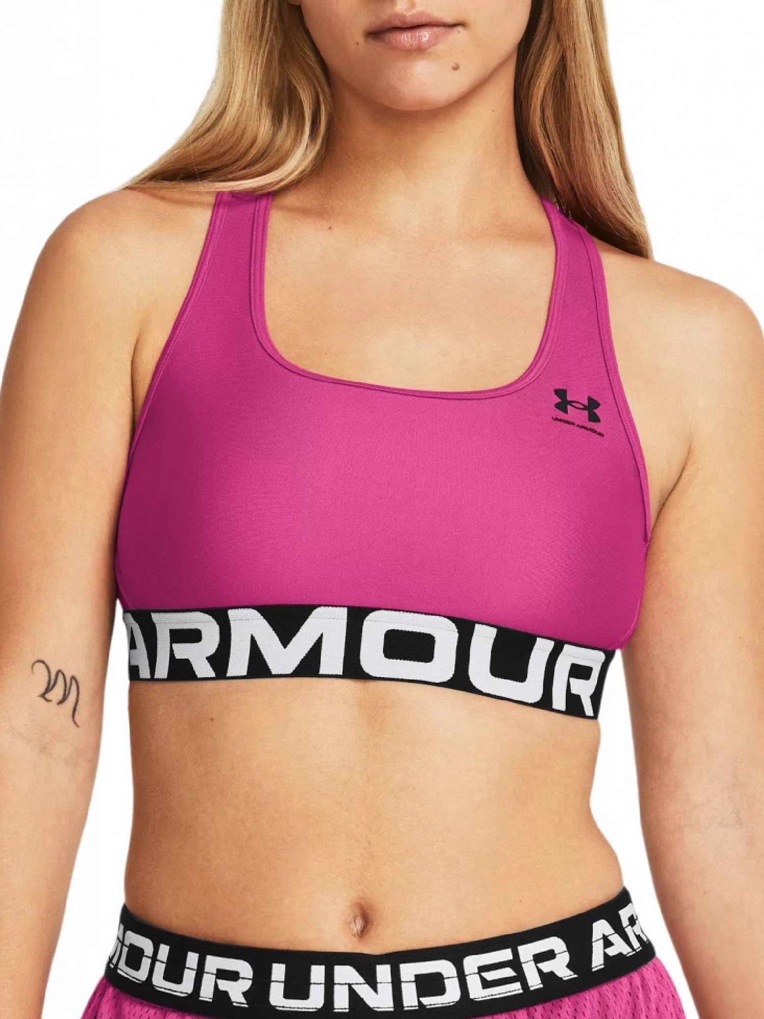 UNDER ARMOUR Спортен сутиен HG Authentics Mid Branded