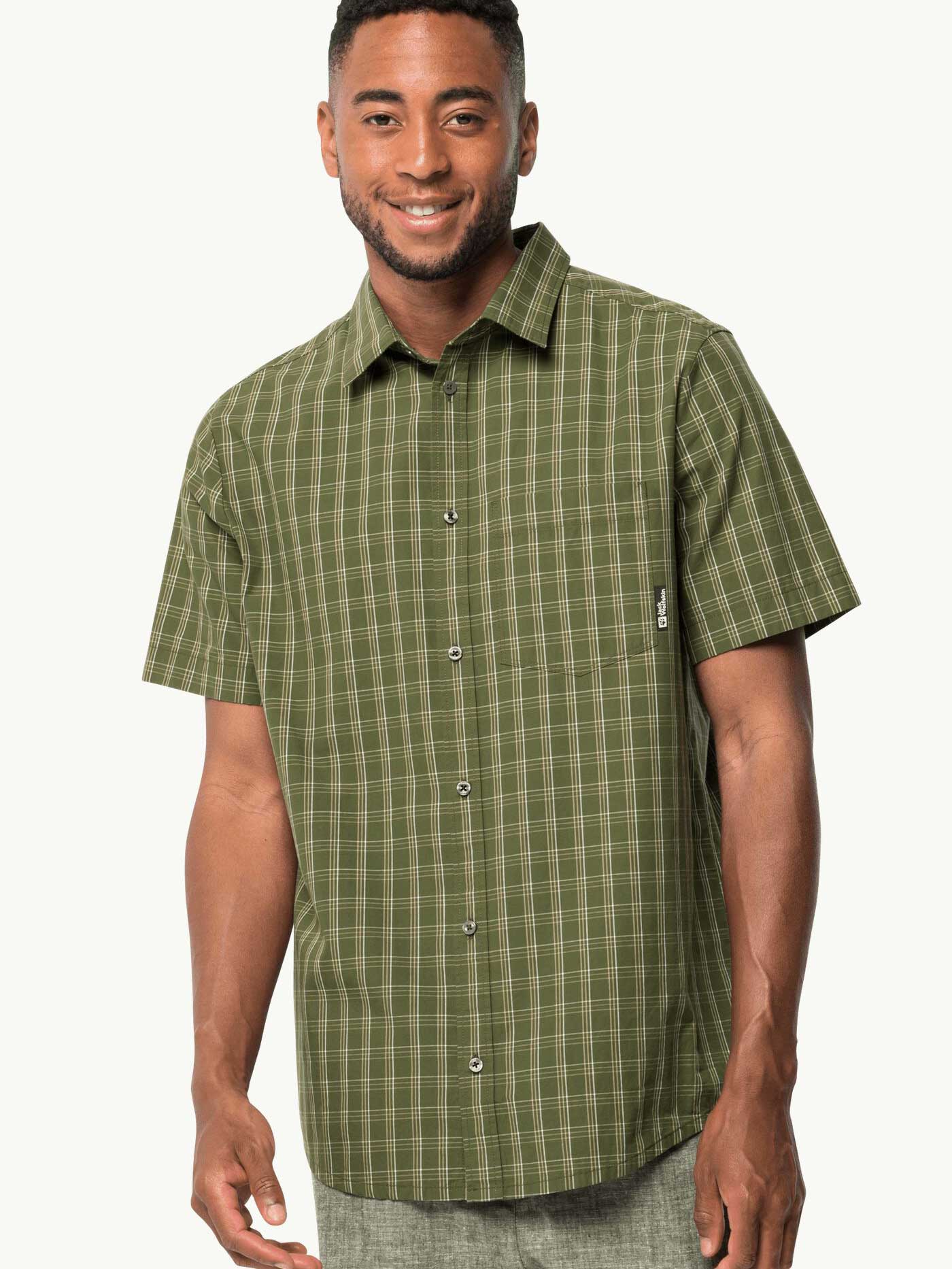 JACK WOLFSKIN Риза HOT SPRINGS SHIRT M
