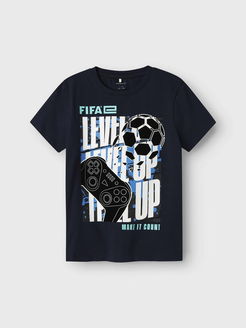 NAME IT Тениска NKMADIAN FIFAE SS TOP BOX VDE