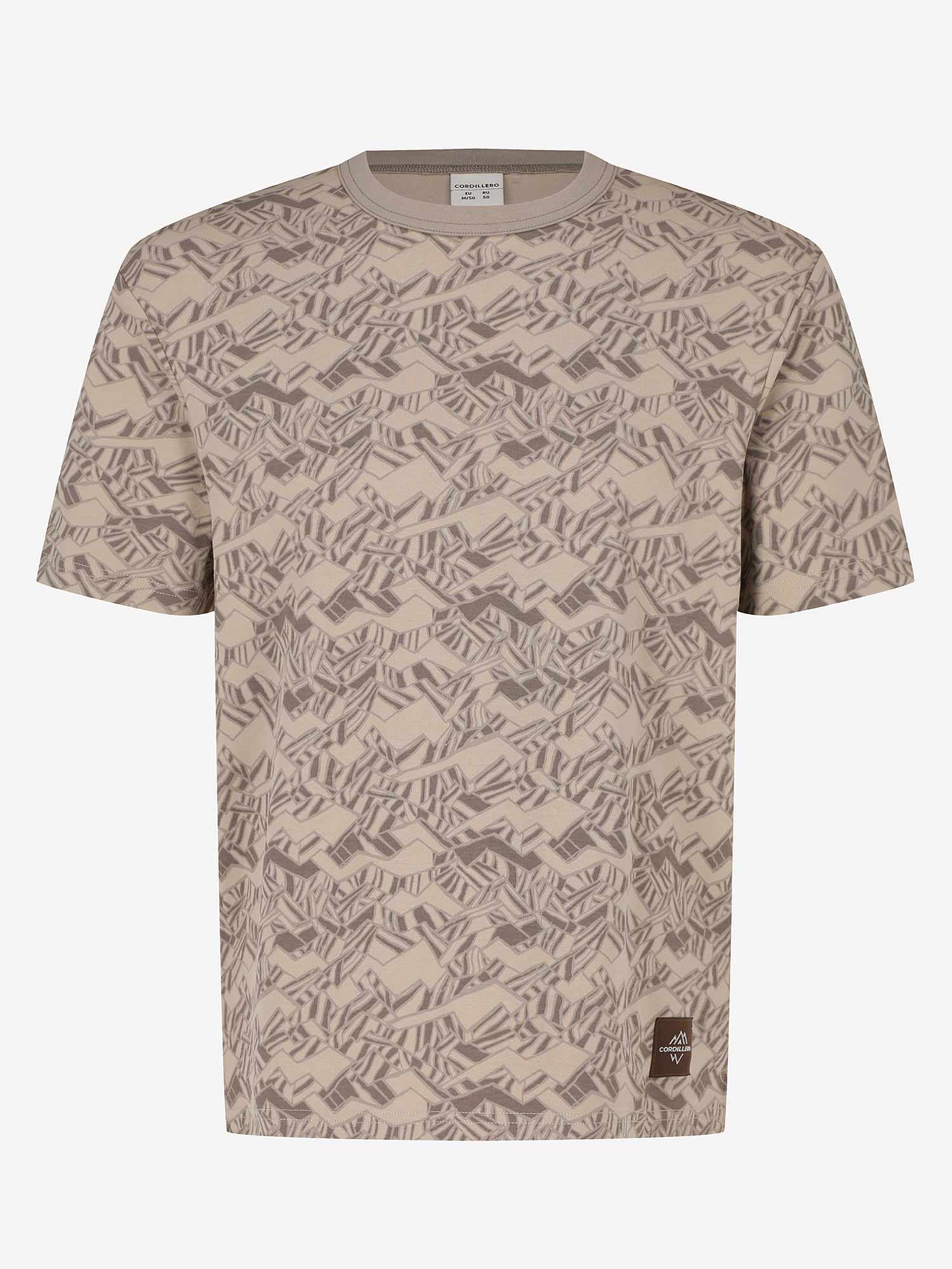 CORDILLERO Тениска Travel Mens SS AOP T-shirt