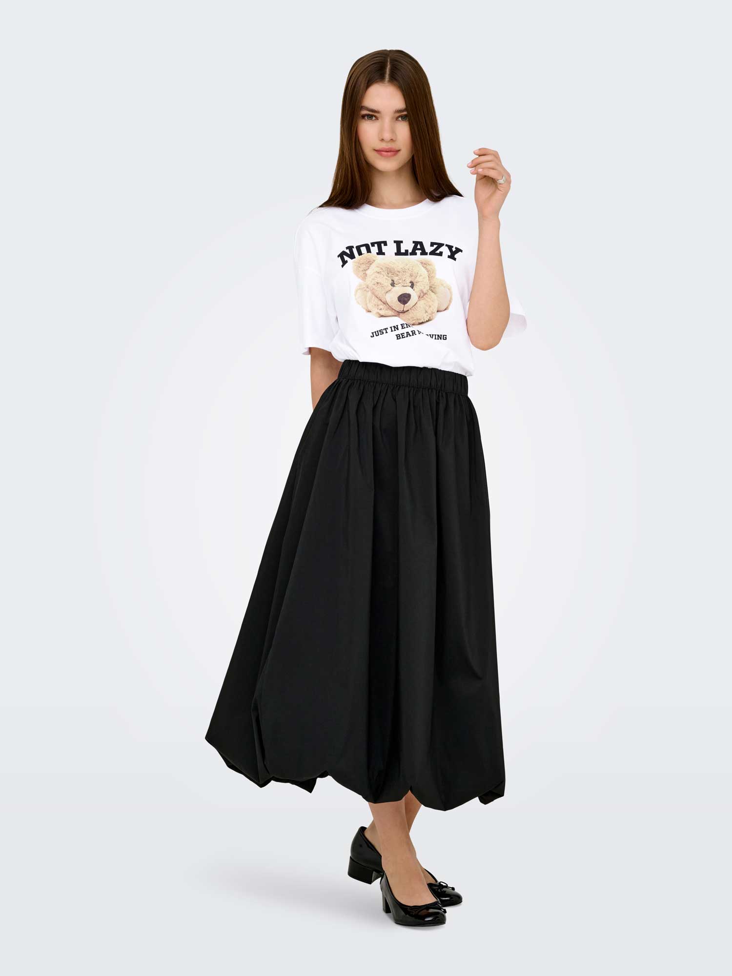 ONLY Тениска ONLVIVVI LIFE S\/S LOVELY TOP JRS