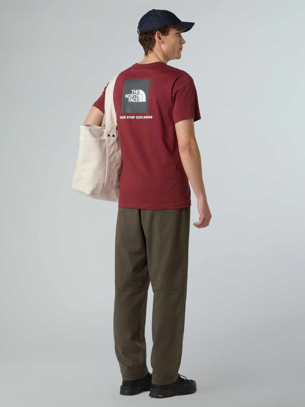 THE NORTH FACE Тениска M S\/S REDBOX TEE