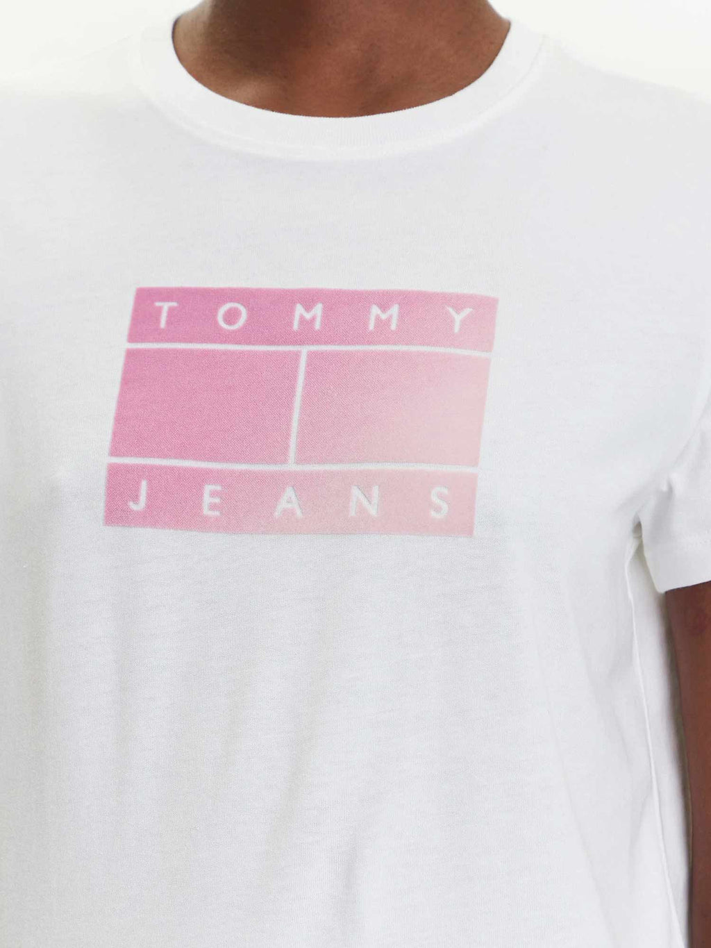 TOMMY JEANS Тениска TJW REG GRADIENT FLAG SS