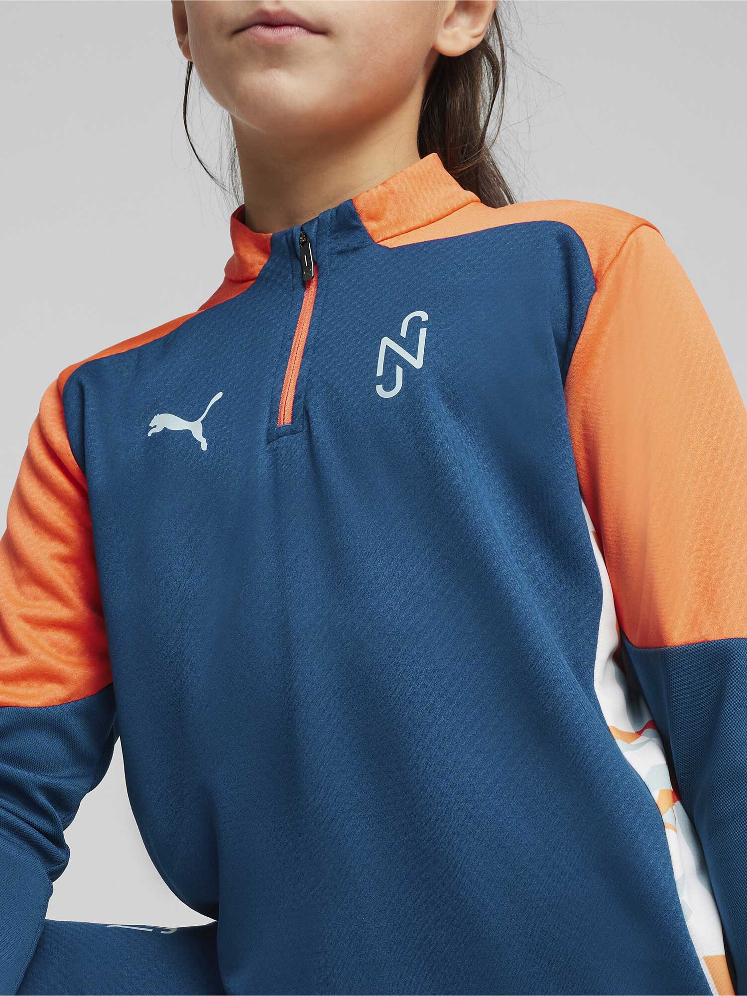 PUMA Блуза Neymar JR Creativity 1/4 Zip Top Jr