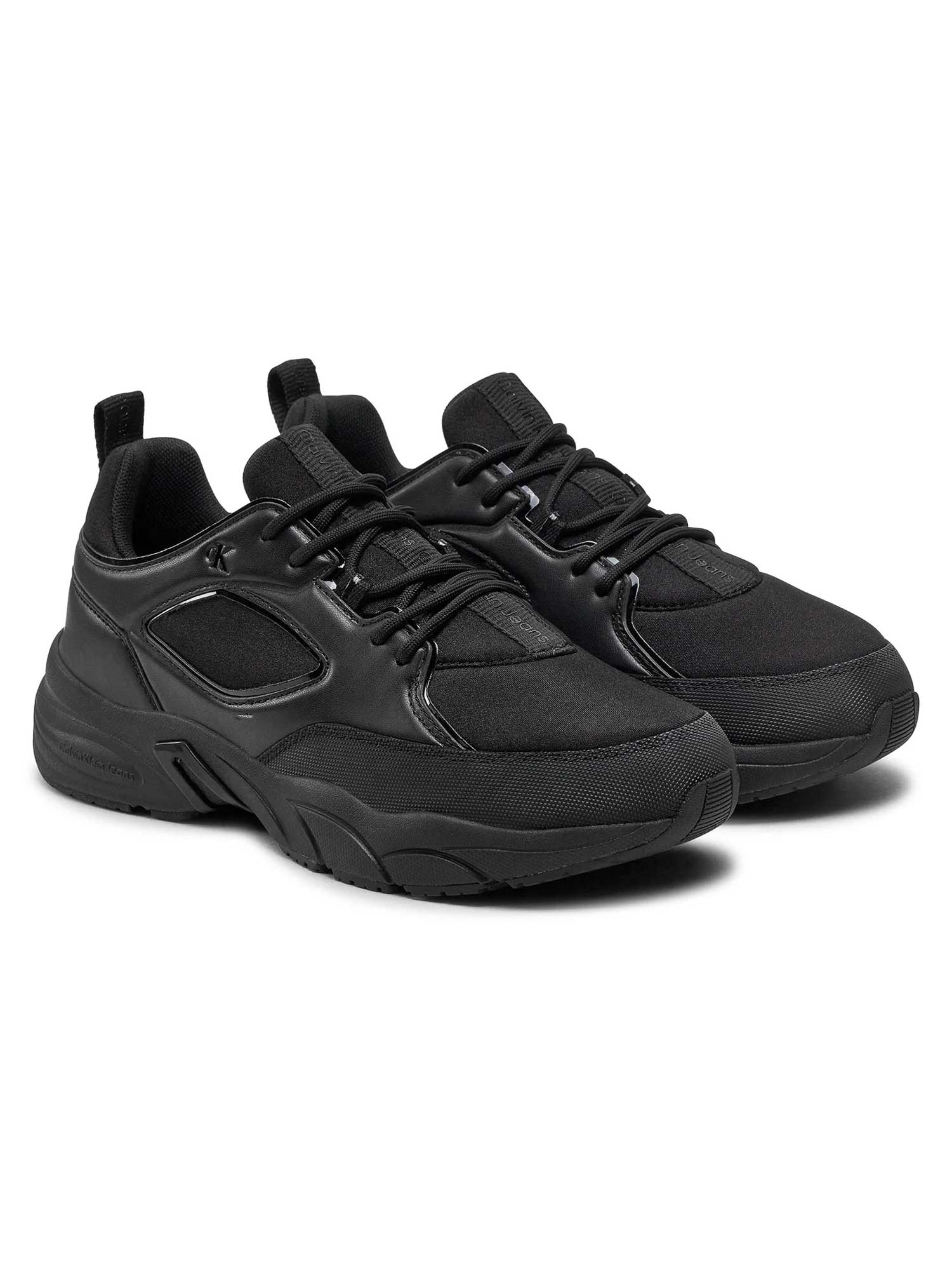 Calvin Klein Jeans Обувки RETRO TENNIS LOW LACE