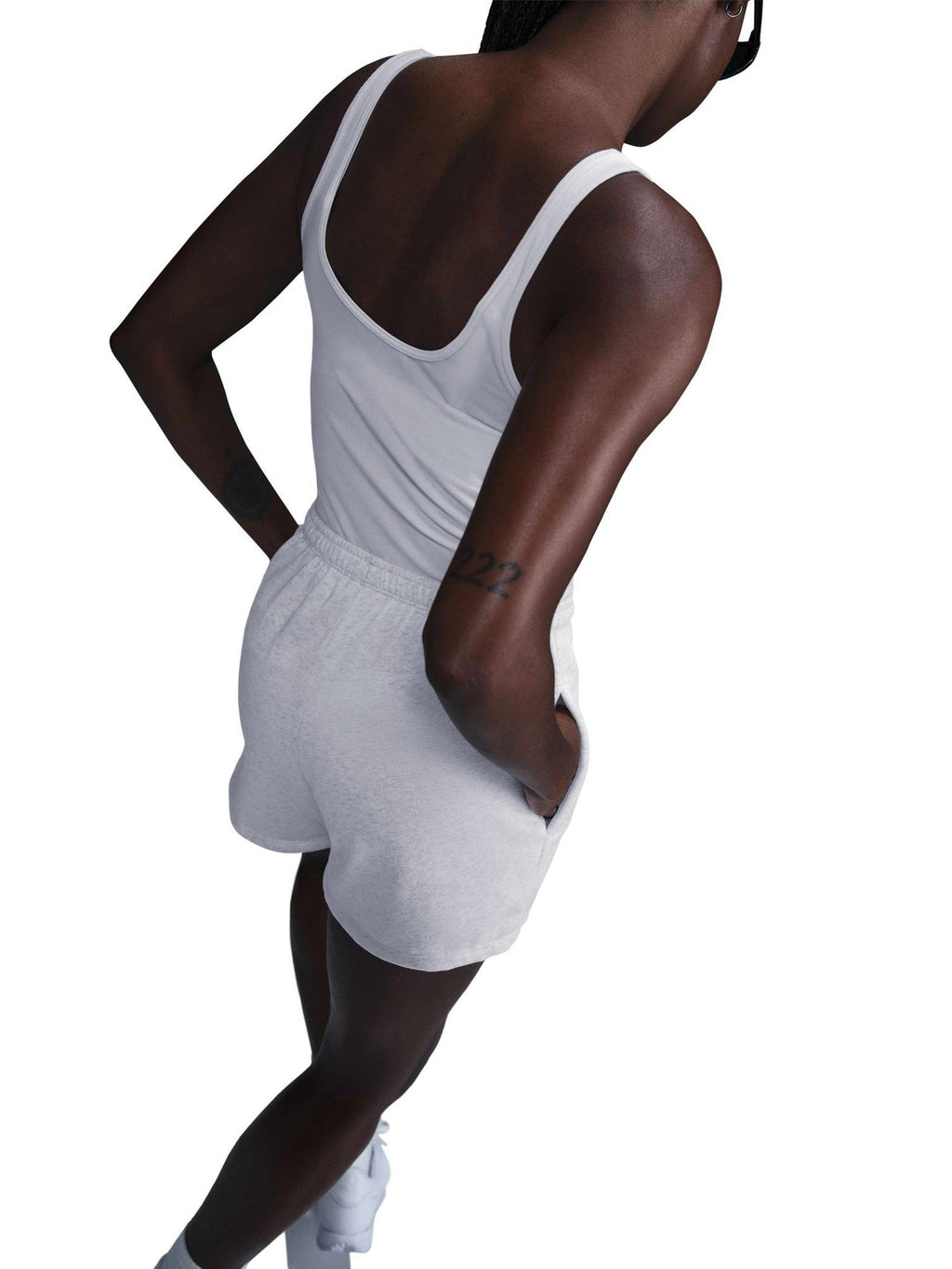 NIKE Къси панталони W NSW NK CHLL FT MR 4IN SHORT