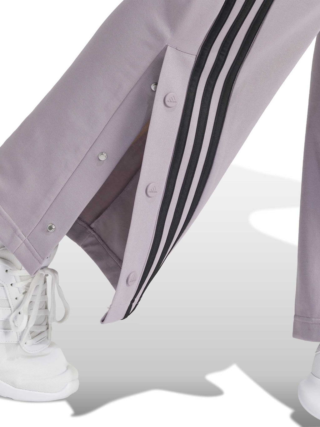 ADIDAS SPORTSWEAR Спортно долнище Iconic Wrapping 3-Stripes Snap