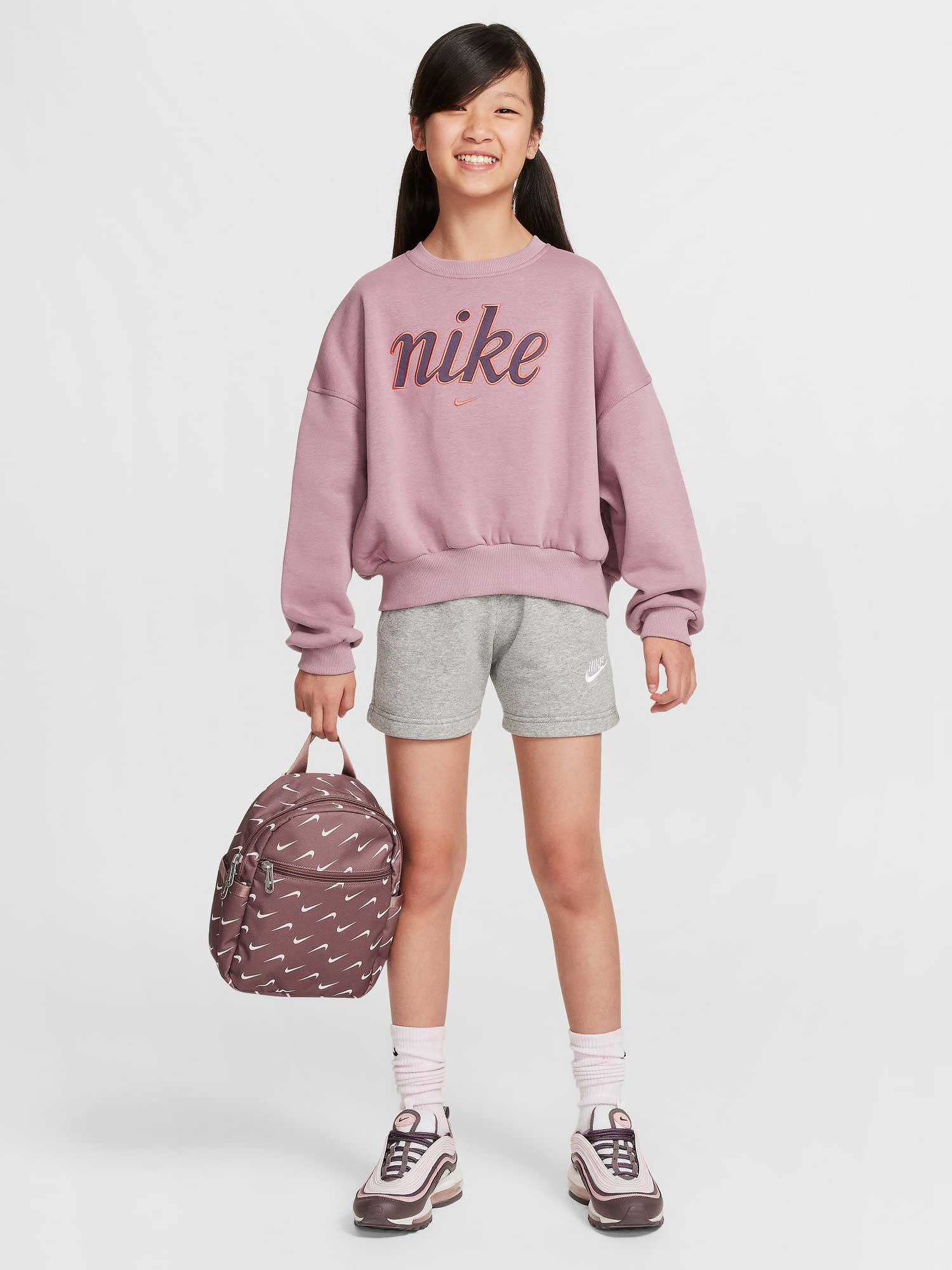 NIKE Блуза G NSW CLUB FLC BXY CRW GX STAR