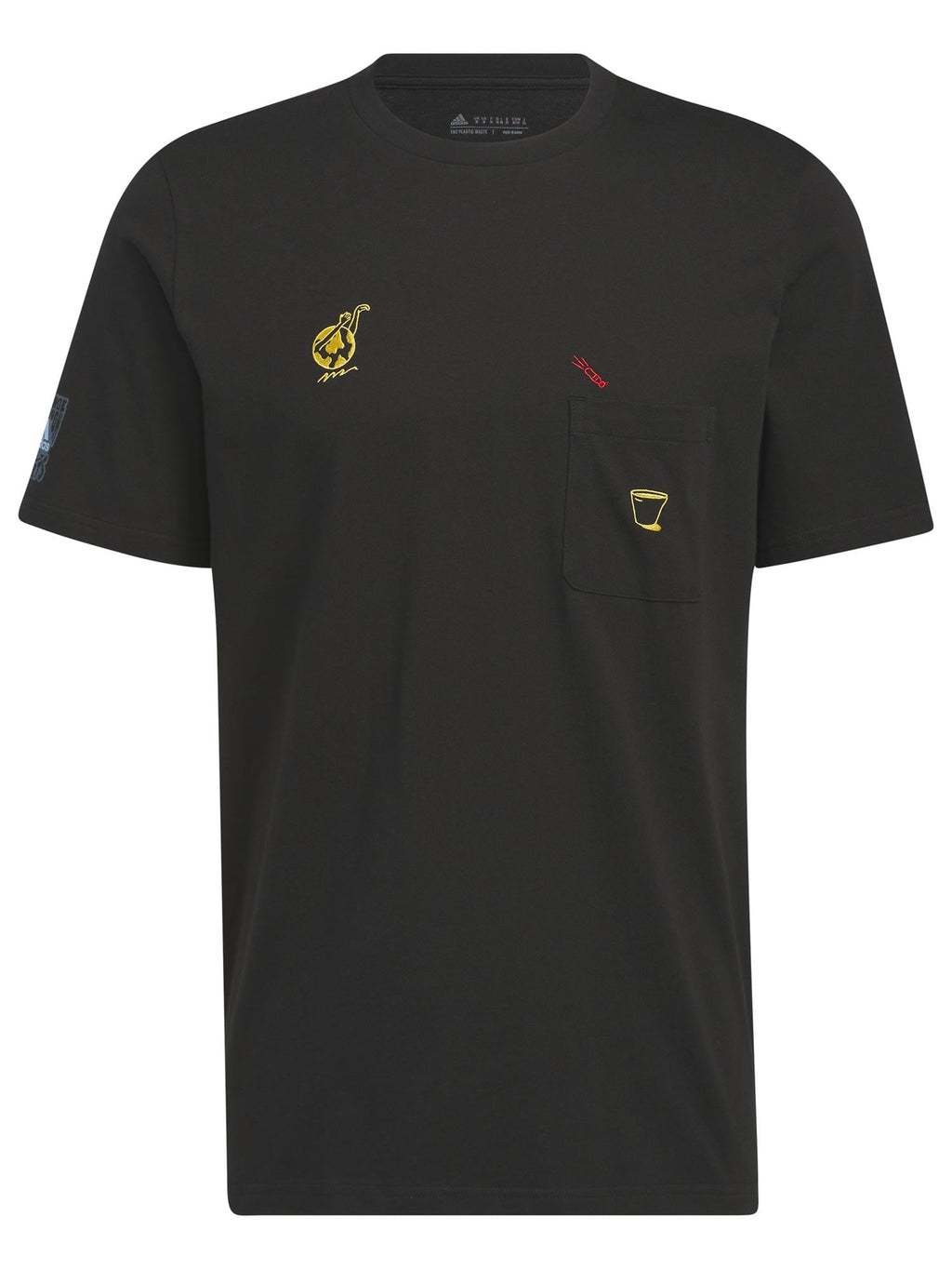 ADIDAS SPORTSWEAR Тениска Change Through Sports Graphic Pocket