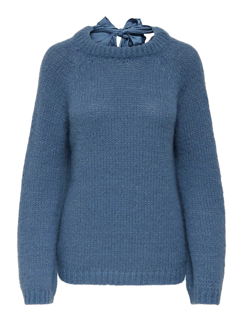 ONLY Пуловер ONLSHINE LS GLITTER O-NECK BOW KNT