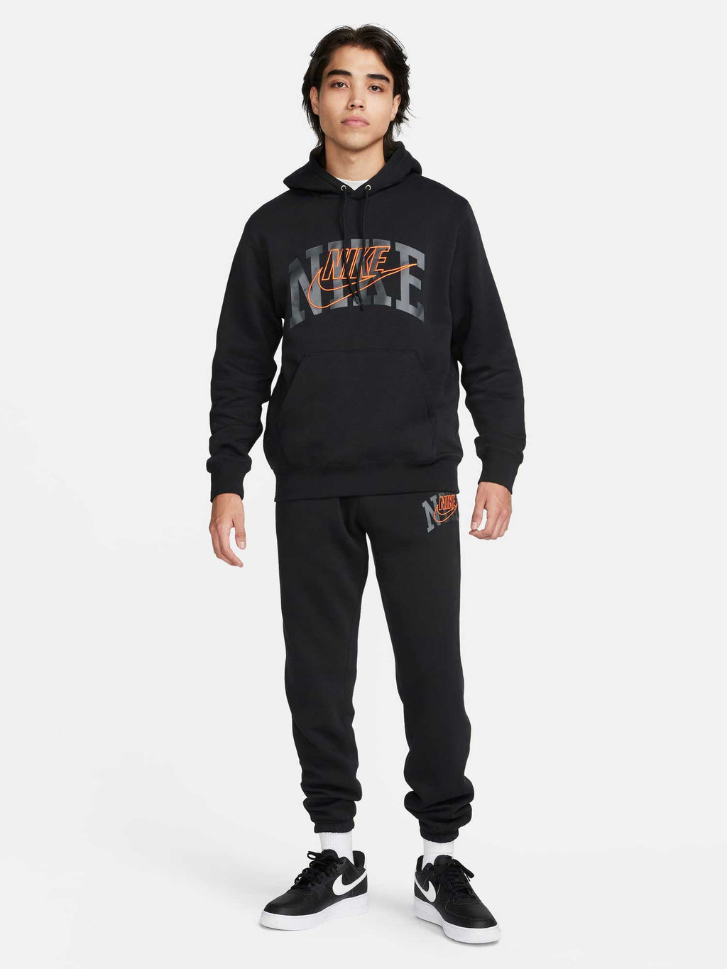 NIKE Суитшърт M NK CLUB BB PO HDY ARCH GX