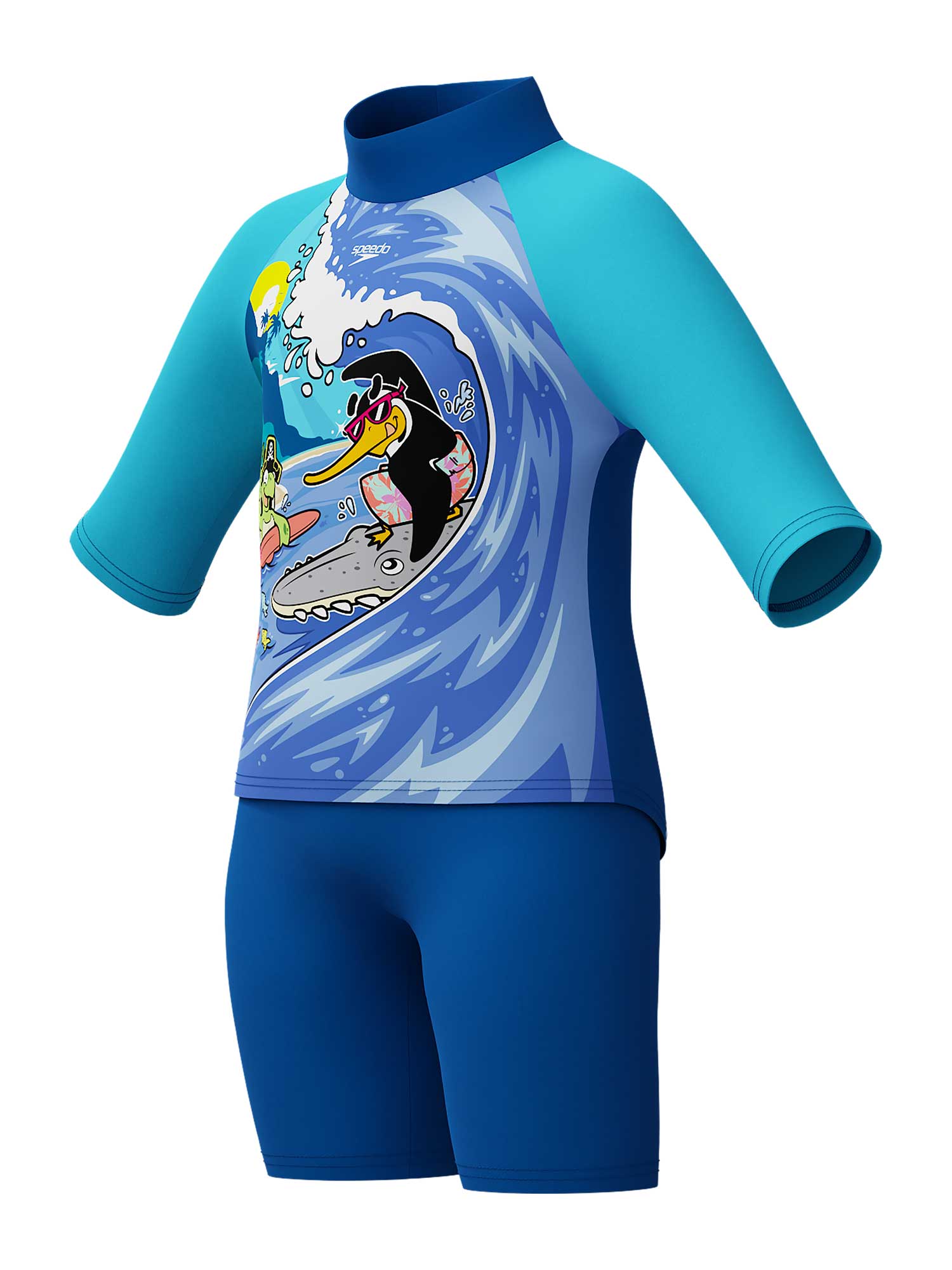 SPEEDO Комплект 2 части с UV защита GIRLS LEARN TO SWIM