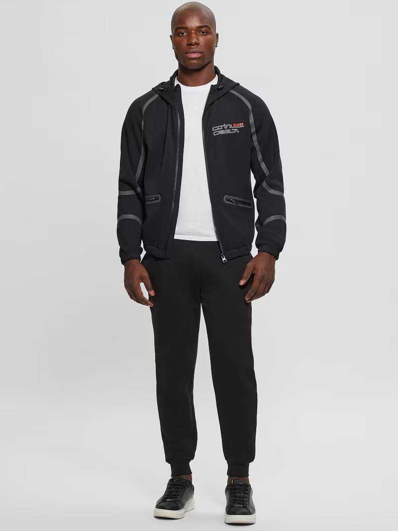 GUESS Суитшърт FALKOR ZIP HOODIE SWEATSHIRT