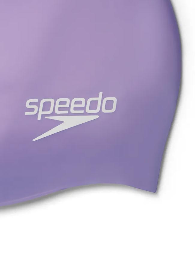 SPEEDO Плувна шапка PLAIN MOULDED SILICONE CAP