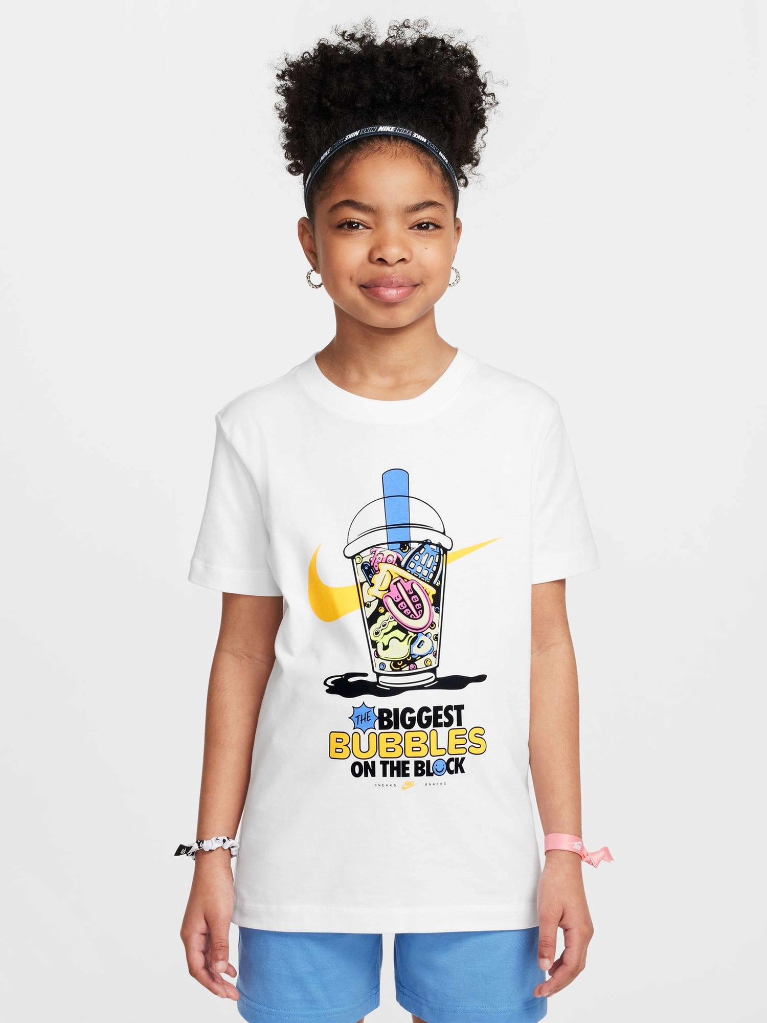 NIKE Тениска K NSW TEE TD BOBA