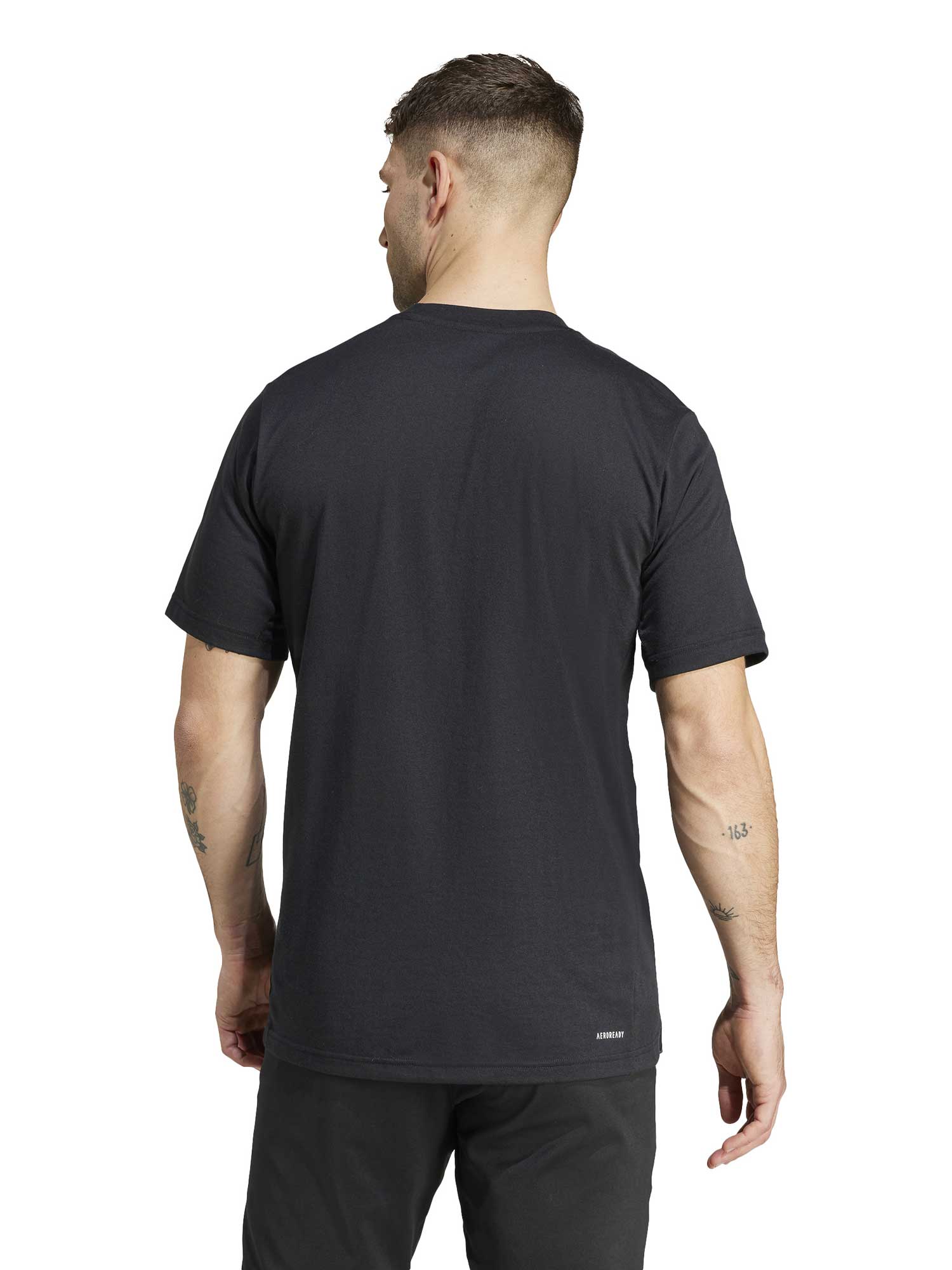 ADIDAS PERFORMANCE Тениска Train Essentials Camo Graphic Logo