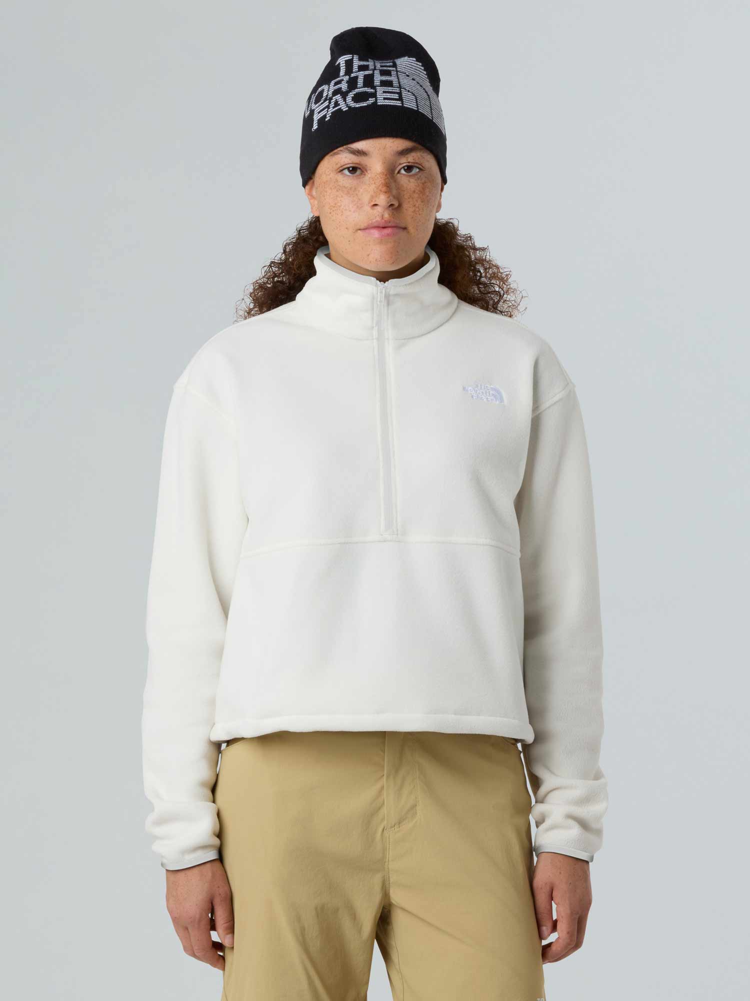 THE NORTH FACE Полар W GLACIER FLEECE 1/2 ZIP SHORT JACKET