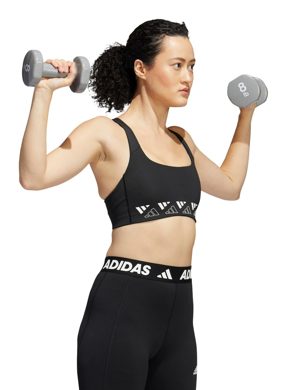 ADIDAS PERFORMANCE Спортен сутиен Powerimpact Training Medium-Support