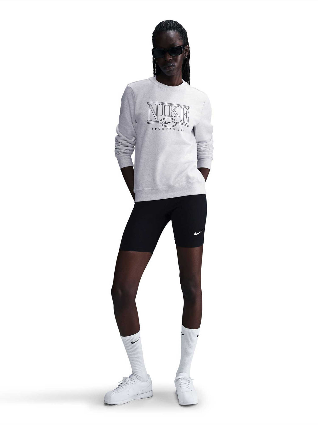 NIKE Блуза W NSW CLUB FLC STD GX CREW
