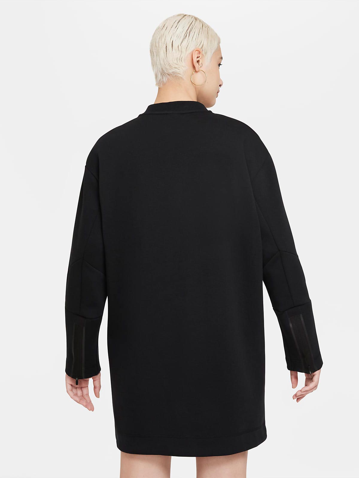 NIKE Рокля W TCH FLC ESSNTL LS