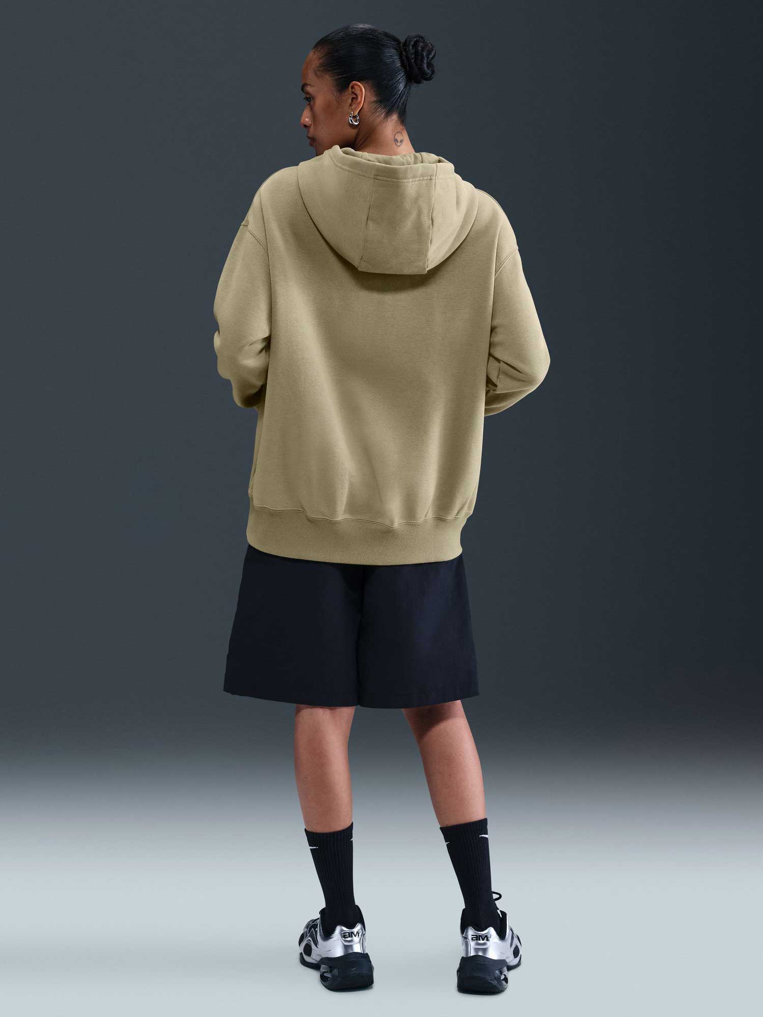 NIKE Суитшърт W NSW PHNX FLC PO HOOD GLS