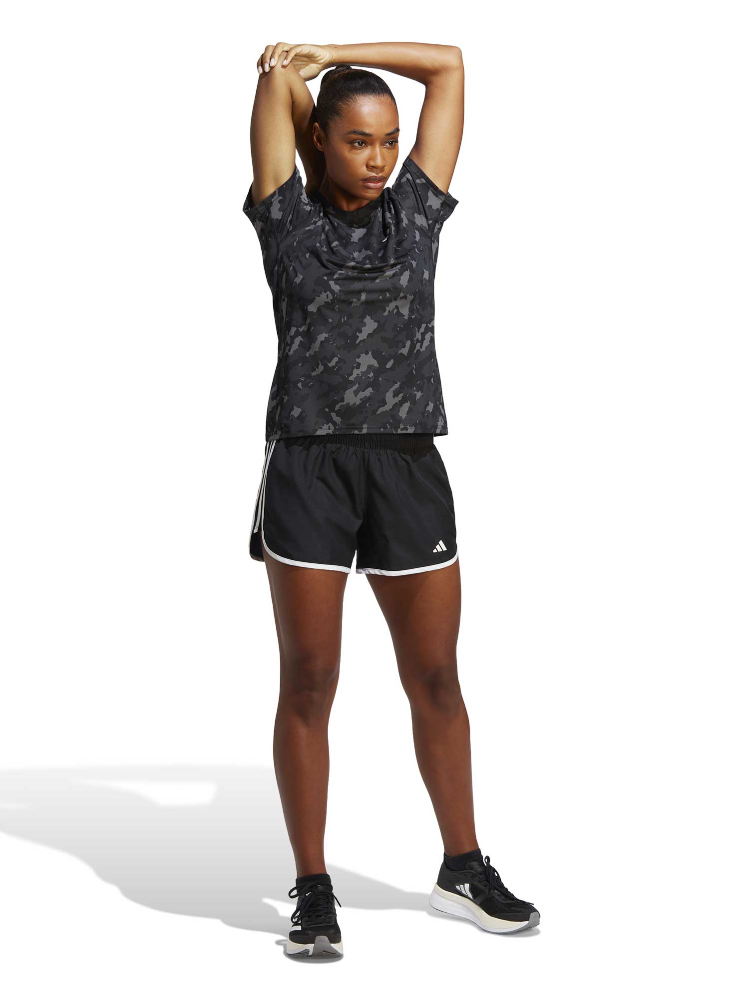 ADIDAS PERFORMANCE Тениска Own the Run Camo Running