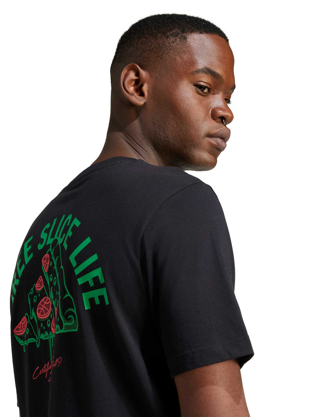 ADIDAS SPORTSWEAR Тениска Lounge Pizza Graphic T-Shirt