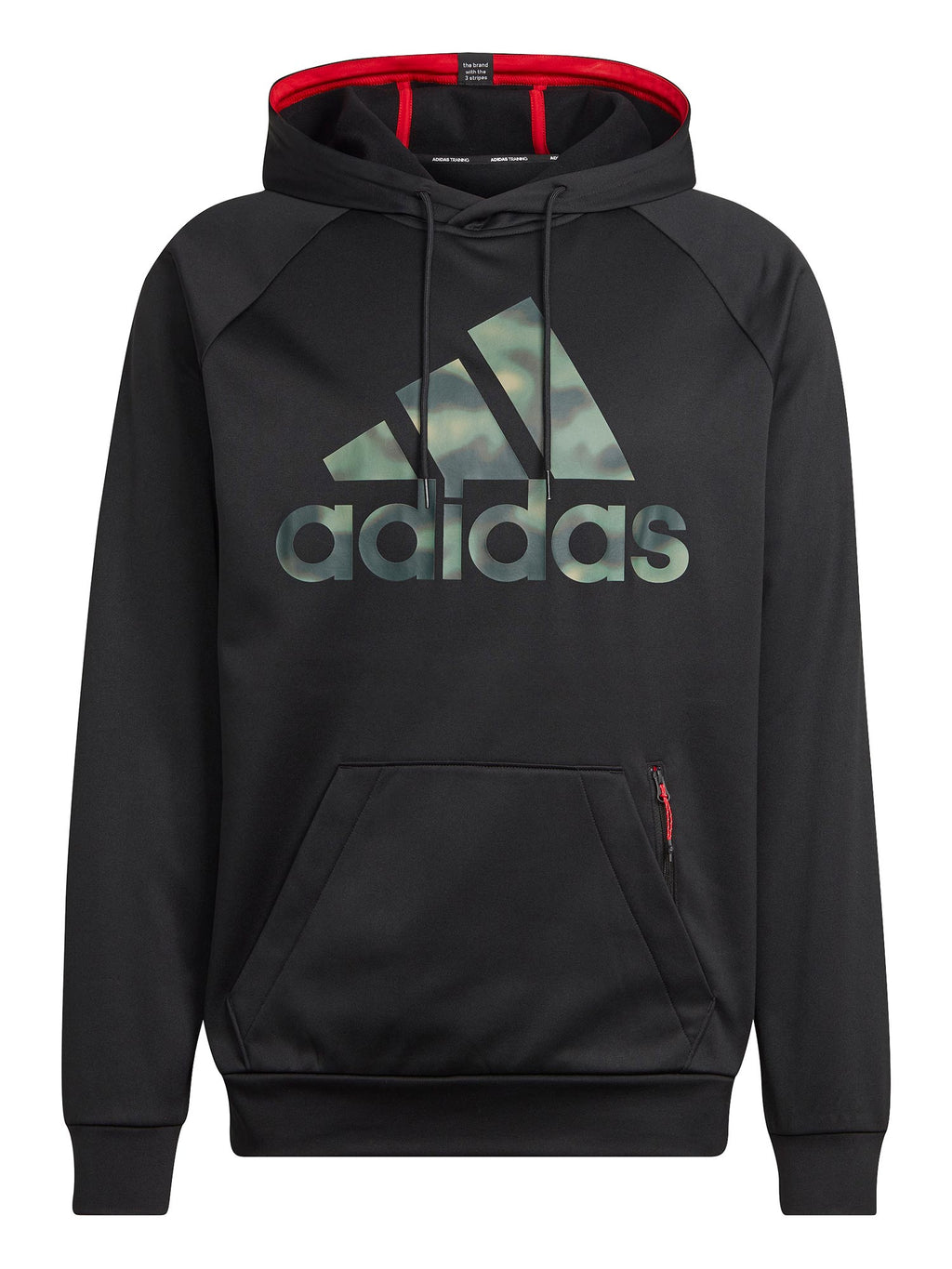 ADIDAS PERFORMANCE Суитшърт AEROREADY Game and Go Camo Logo