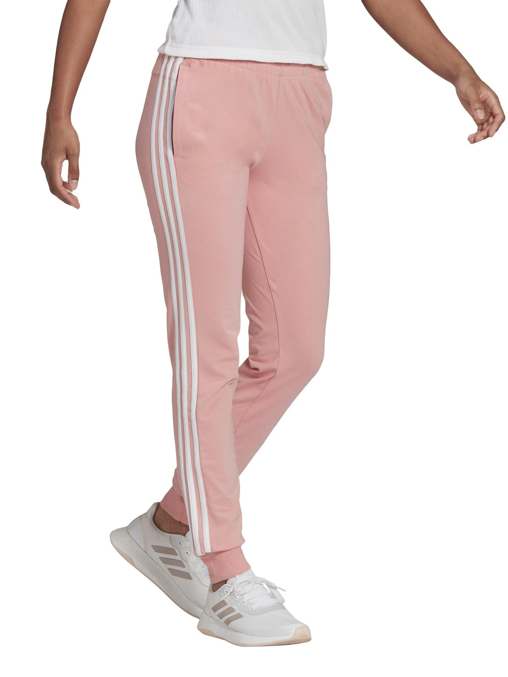 ADIDAS SPORTSWEAR Спортно долнище Essentials Single 3-S